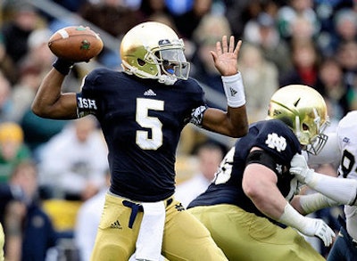 Notre dame under armour store